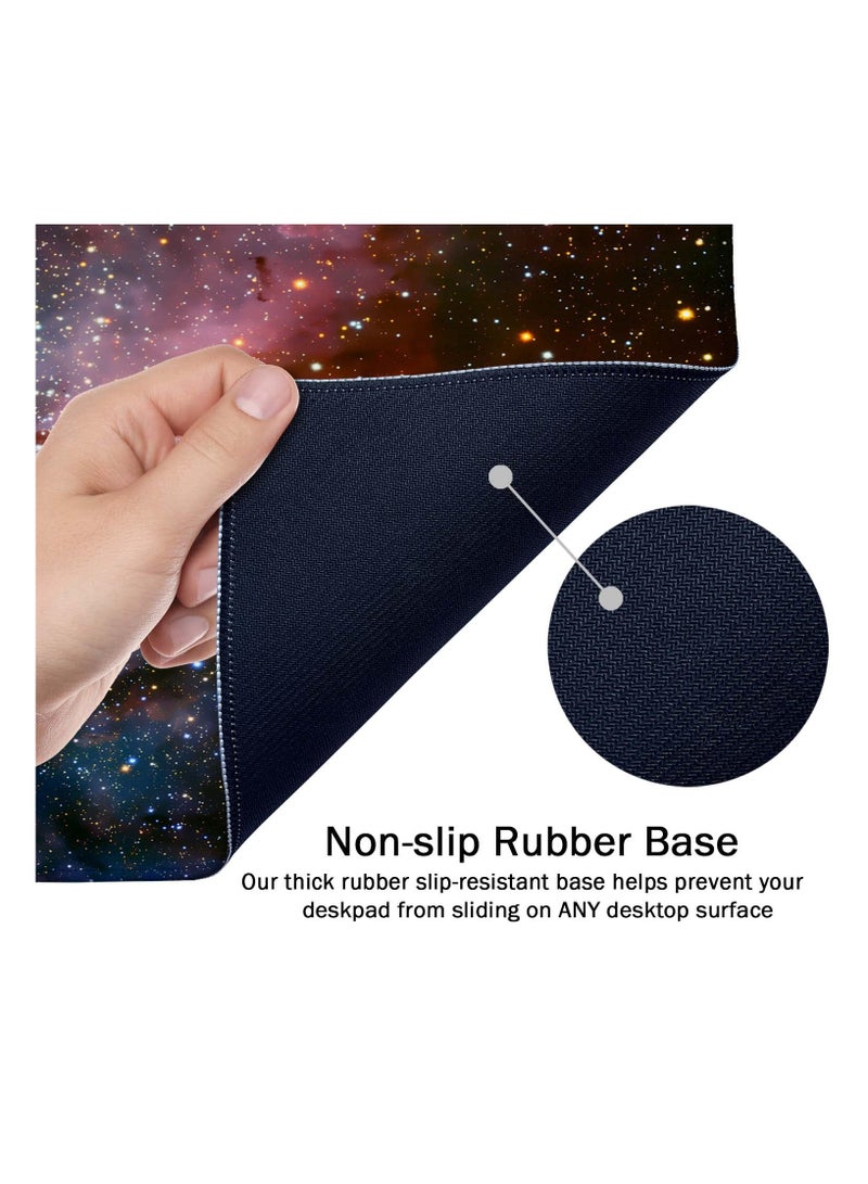 Mouse Pad Anti Slip Large Mouse Pad Universe Starry Sky Mouse Pad 300*600*2mm  - Image 5