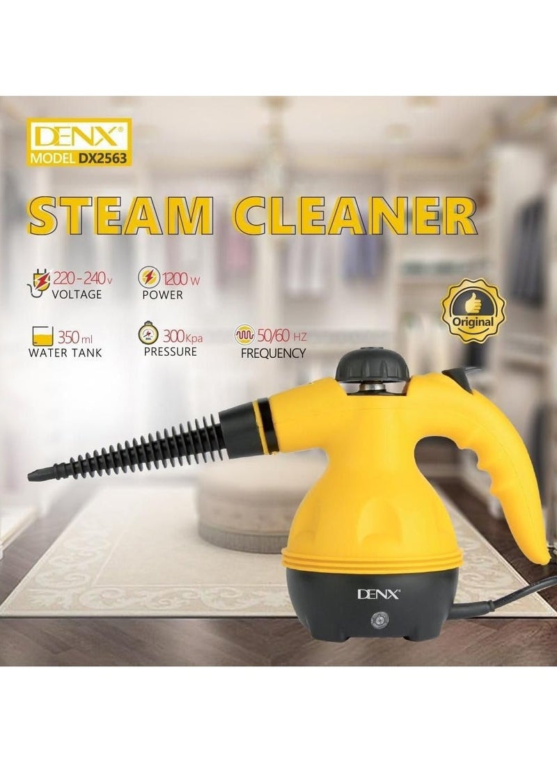 Denx High Pressure Steam Cleaner Compact Portable Steam Cleaner For Home Kitchen - Image 1