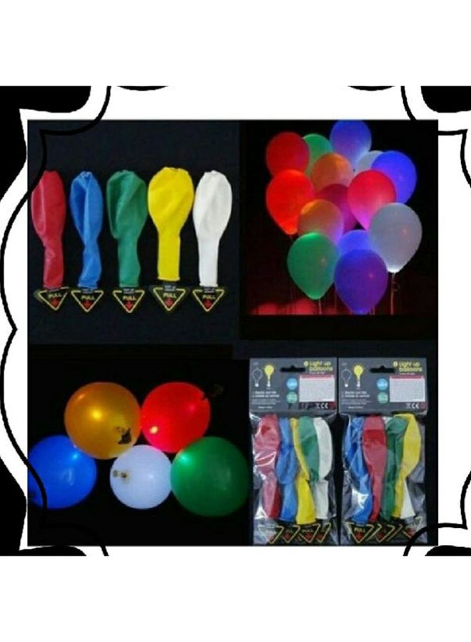 Loquat 5-Piece LED Light-Up Balloon Set - Image 3