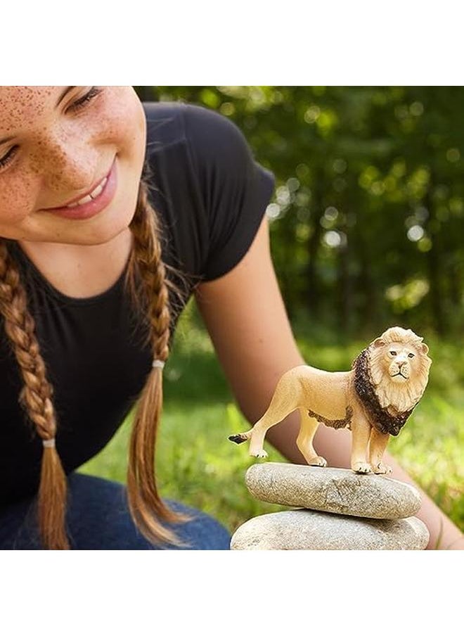 Schleich Sc14812 Lion Toy Figure Multicolor 2.87 In  - Image 3