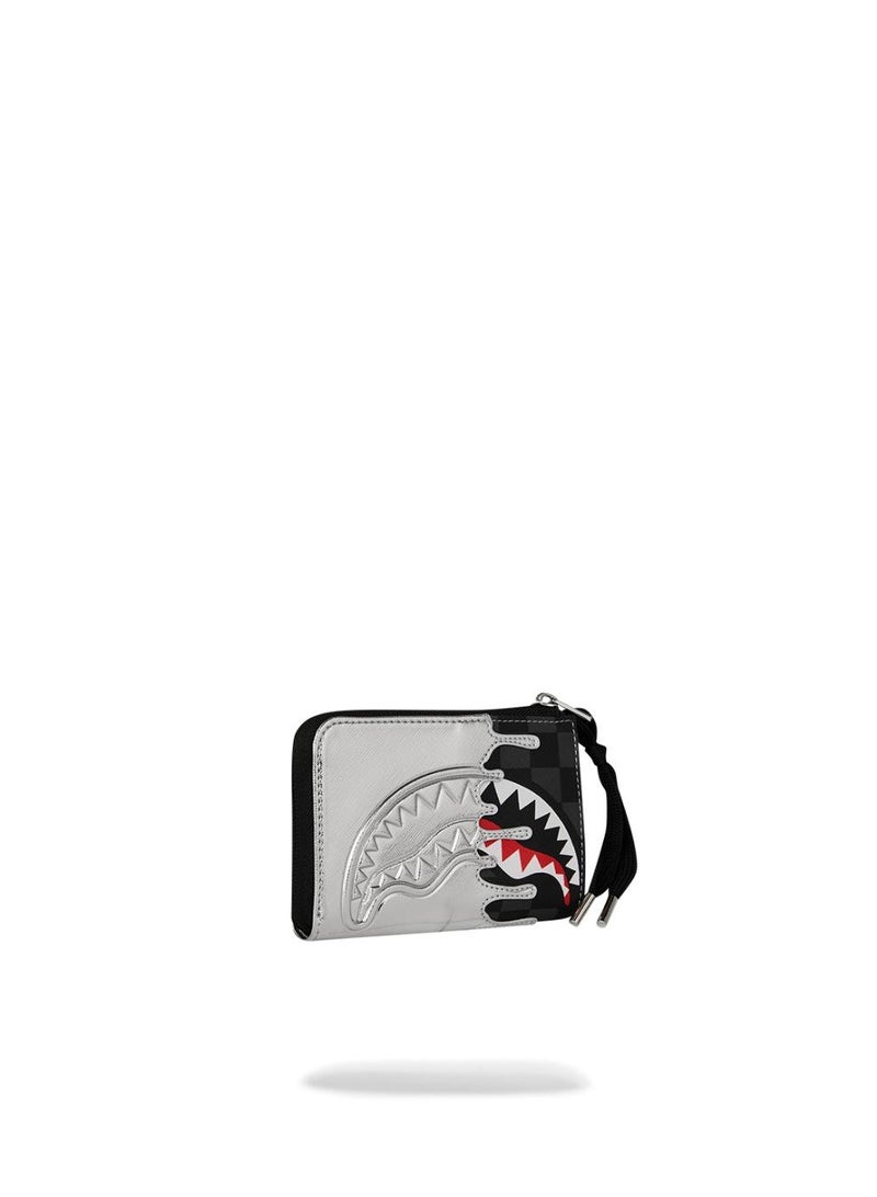 SPRAYGROUND SILVER SIDE DRIP WALLET - Image 2