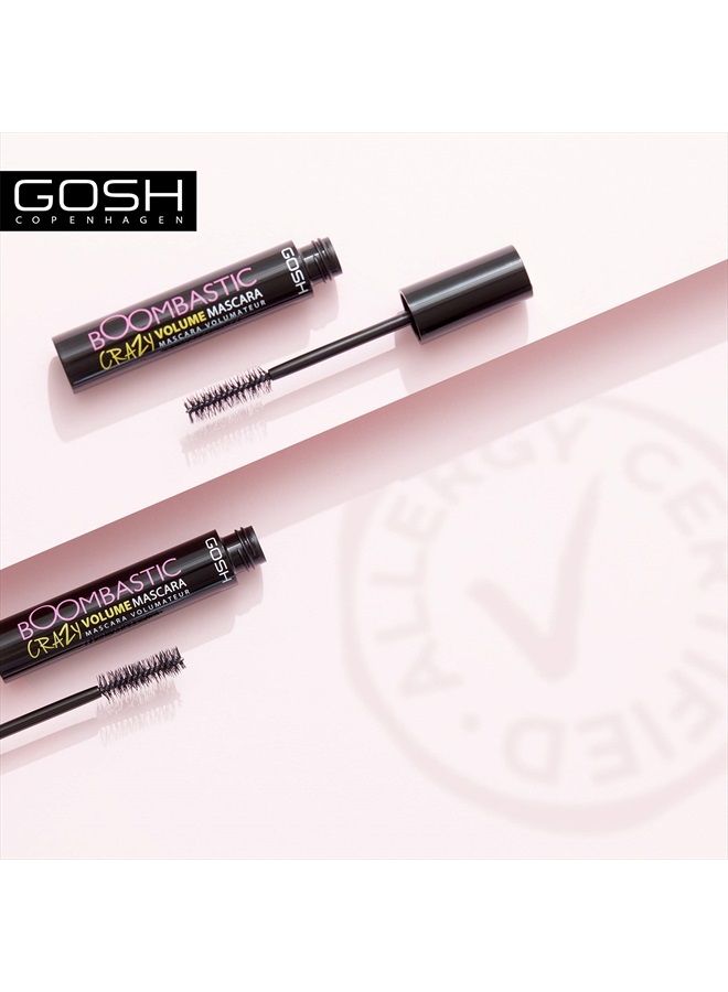 gosh ماسكارا بومباستيك كرازي 001 أسود شديد - غوش كوبنهاغن - Image 4