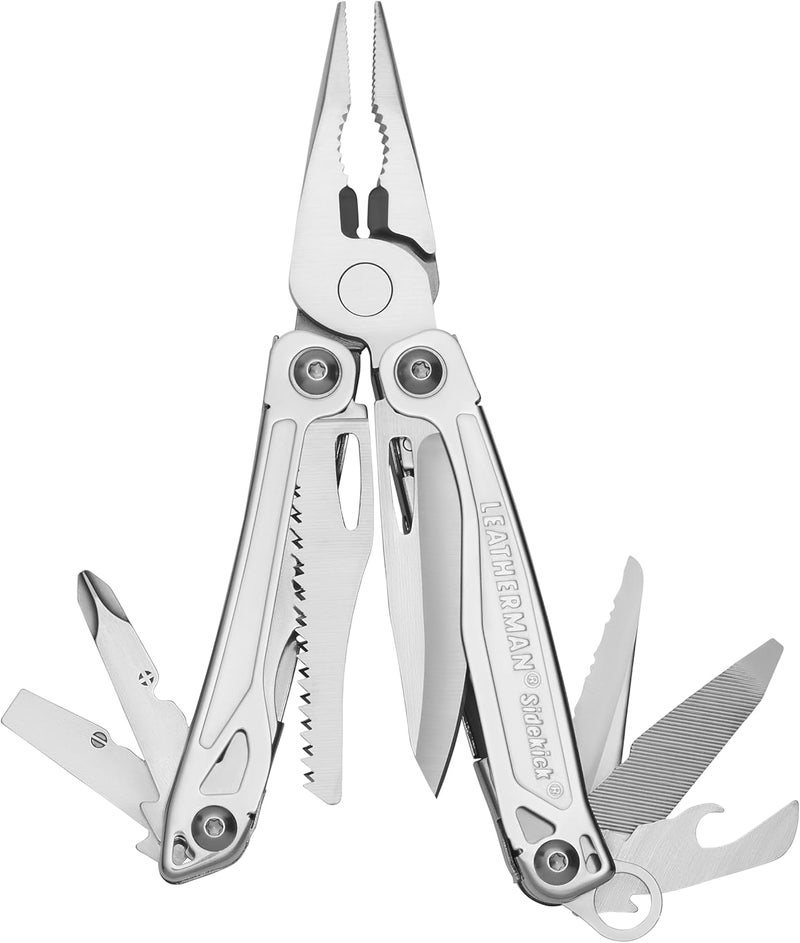 LEATHERMAN أداة متعددة الاستخدامات ليثيرمان سايد كيك - 14 أداة مع هيكل من الفولاذ المقاوم للصدأ - Image 1