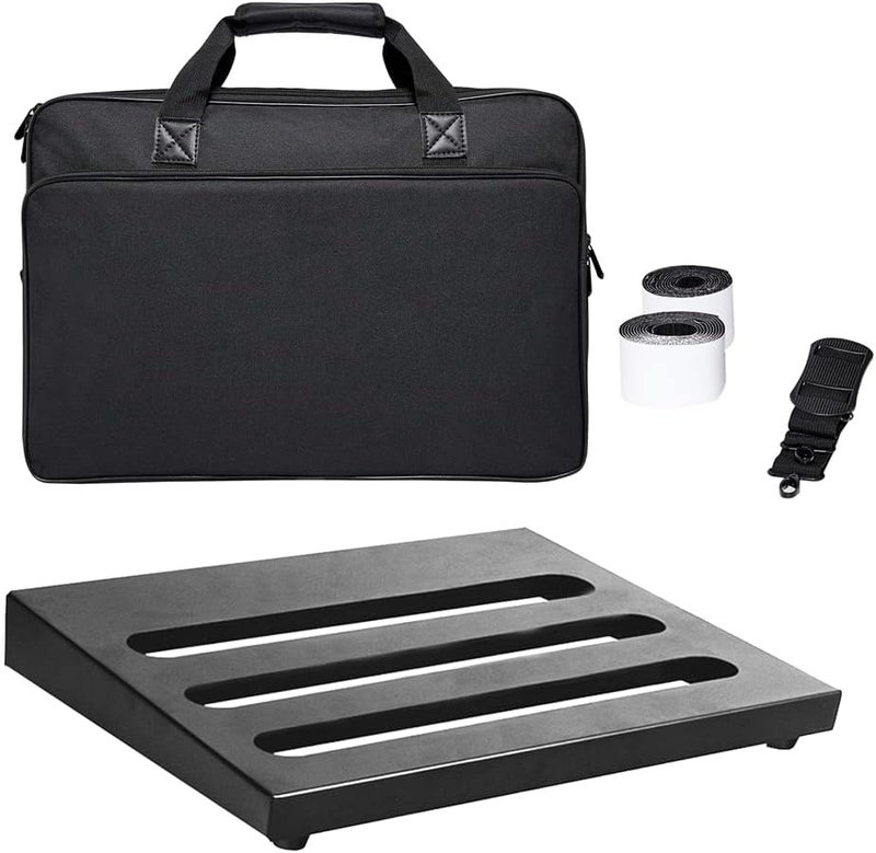 Soyan Guitar Pedal Board 18" x 11.8" with Carry Bag (SPB-18) - Image 1
