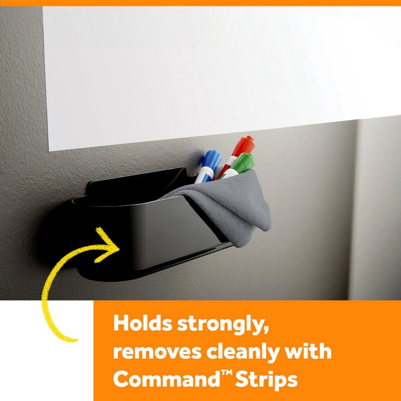 Post It Post-it Dry Erase Accessory Tray, Black (DEFTRAY) - Image 3