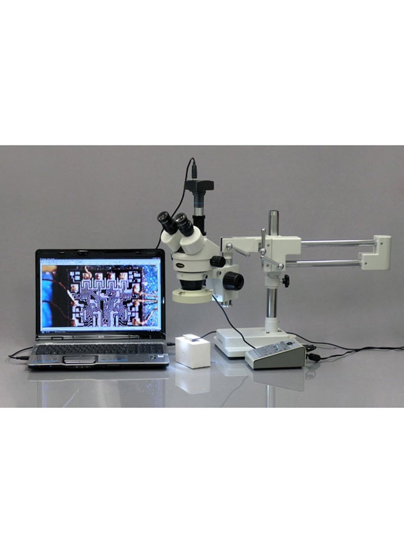 AmScope AmScope 5MP USB30 RealTime Live Video Microscope Digital Camera  Calibration Kit  - Image 3
