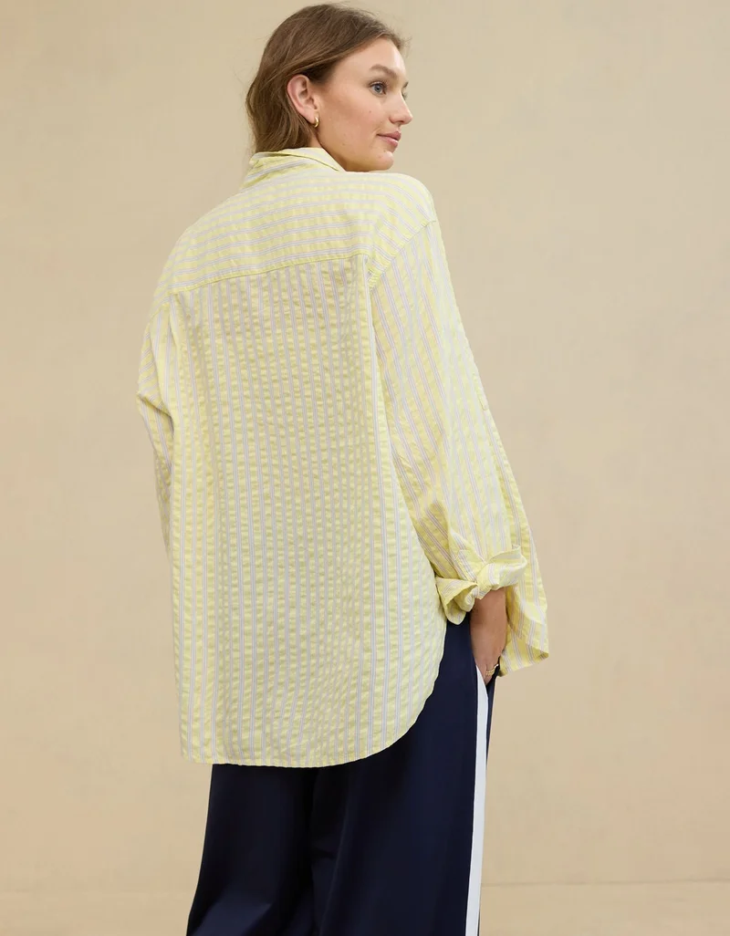 Aerie Aerie Off Duty Seersucker Shirt