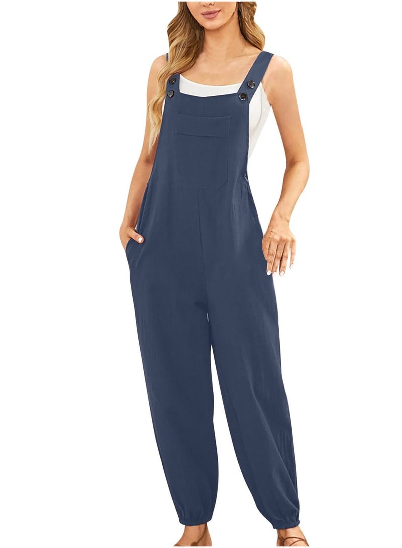 Loquat Women's New Fashion Suspenders Jumpsuit 