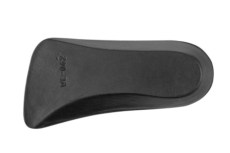 CALTO Half Elevator Insole for Men - 1/2 Inch Height Increase Taller Heel Lift Insert (2 Pack) Black - Image 5