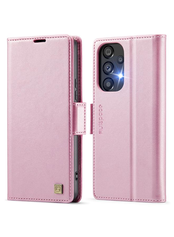 The Bros Case For Samsung Galaxy A52 5G A11 Side Buckle MagSafe Magnetic RFID Phone Leather Case