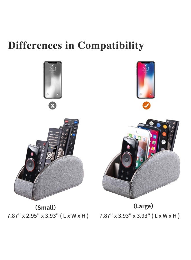 YAPISHI Remote Control Holder Pu Leather Small 60 - Image 3