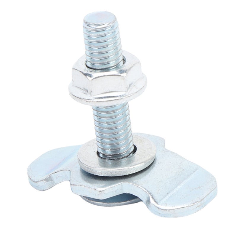 10pcs L Track Double Lug Threaded Stud Nut Fitting Zinc Plated L Track Rail Threaded Stud Fittings Tie Down for Van Pickup Truck 40mm - Image 4