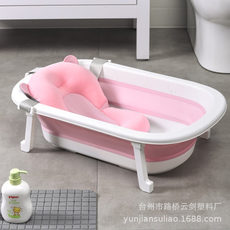 Newborn Baby Baby Bathtub Sitting Large Foldable Toddler Bath Bucket Children'S Household Children'S Products - Image 2