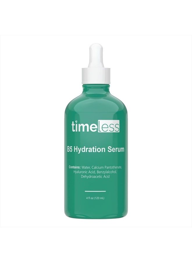 Timeless Skin Care سيروم ترطيب فيتامين ب5 - 4 أونصات - خفيف الوزن وخالي من الزيوت - لجميع أنواع البشرة، خاصة الدهنية والحساسة - Image 1