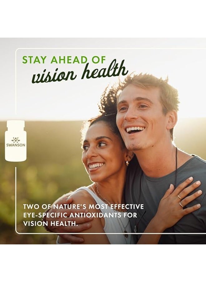 سوانسون لوتين وتوت العليق – دعم صحة العين وتقليل إجهادها – 120 كبسولة هلامية - Image 2
