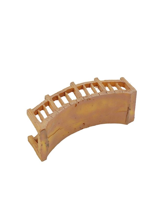 Nicerity Fish Tank Decor Arch-Bridge Drawbridge Aquarium Bridges Resin Ornaments for Aquarium Landscaping Decoration, 4.92"x1.18"x1.77" - Image 3