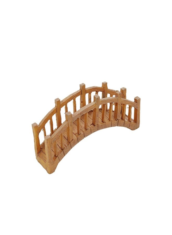 Nicerity Fish Tank Decor Arch-Bridge Drawbridge Aquarium Bridges Resin Ornaments for Aquarium Landscaping Decoration, 4.92"x1.18"x1.77" - Image 1