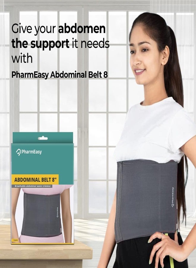 PharmEasy Nylon Postpartum Abdominal Binder Belt For Women & Men - Maternity Waist Support After Delivery, Post C-Section Surgery, Slimming & Weight Reduction -For Belly, Tummy, Stomach - Free Size - Image 2