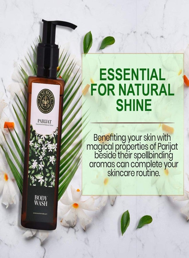 LUXURIATE Parijat Natural Shine Body Wash | Whole Body Shower Liquid for Men and Women | Organic, Paraben Free - 200 ml - Image 2