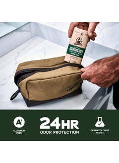 Dr. Squatch Men's Natural Deodorant - Aluminum-Free Deodorant from Dr. Squatch - Natural Deodorizer - made w/charcoal - Deodorant for Men - Smell fresh with Rainforest Rapids and Wood Barrel Bourbon (2 Pk)  - Image 3