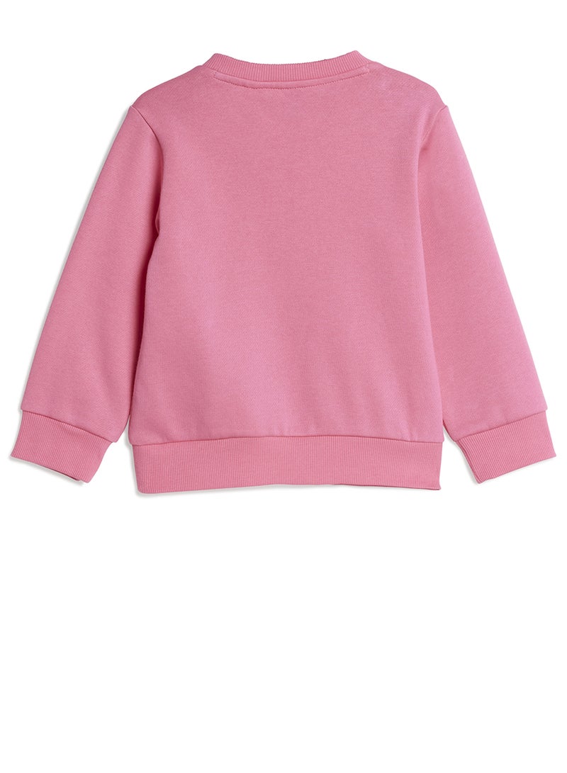 Adidas Infant Lin Fleece Tracksuit - Image 2