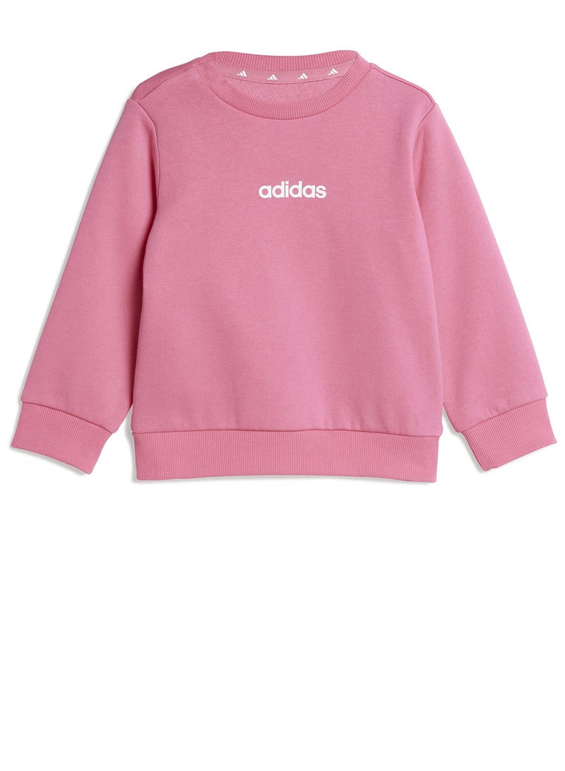 Adidas Infant Lin Fleece Tracksuit - Image 1