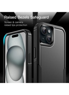 General Case for iPhone 15 6.1-Inch, Heavy Duty Dual-Layer Rugged Protection, Shockproof Protective Tough Phone Cover with Matte Back  - Image 5