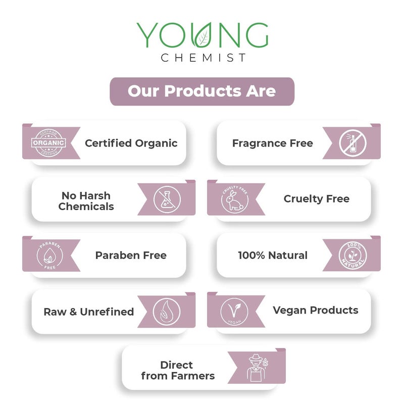 YOUNG CHEMIST Natural Unrefined Raw Emulsifying Wax for Candle Making Home and Kitchen Project Use and Body Care 100 GM - Image 5