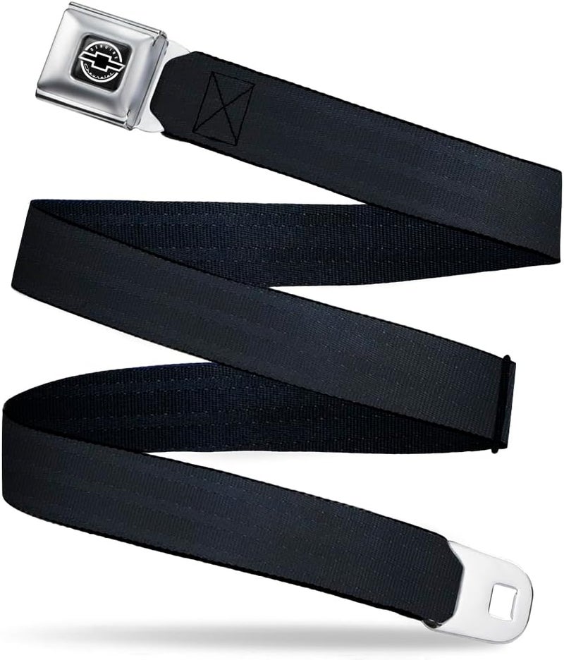 Buckle Down Buckle-Down Seatbelt Belt - Black - 1.0" Wide - Adjustable 20-36 Inches - Image 1