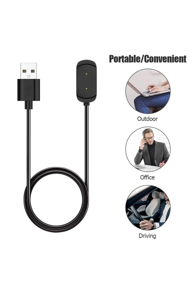 USB Charging Cable For Amazfit T-Rex GTS GTR 47mm GTR 42mm Smart Watch USB Charger Cradle Fast Charging Power Cable 1m - Image 3