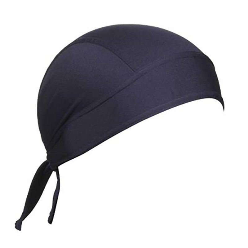 BISMAADH Stretch Lycra 4way Patka/Skull Cap Bandana - Cycling, Riding, Fashionable Helmet Liner Head Cap for Men & Women - Image 1