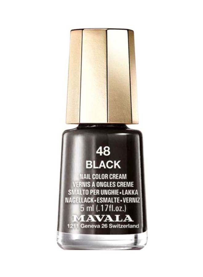 Mavala Nail Polish 48 Black - Image 1