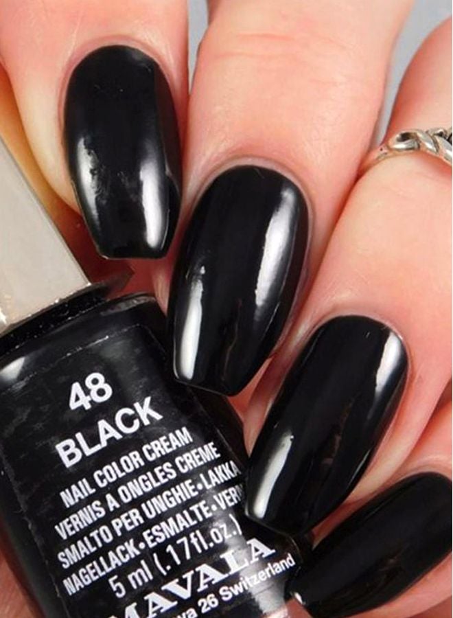 Mavala Nail Polish 48 Black - Image 4
