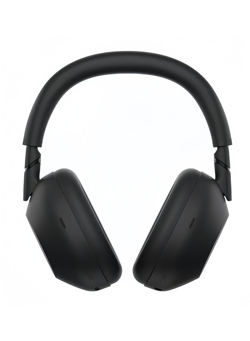 سوني WH-1000XM6 Wireless Over-Ear Noise Cancelling Headphones – Hi-Res Audio, Foldable Design, 30-Hour Battery, Bluetooth Multipoint - Black - Image 3