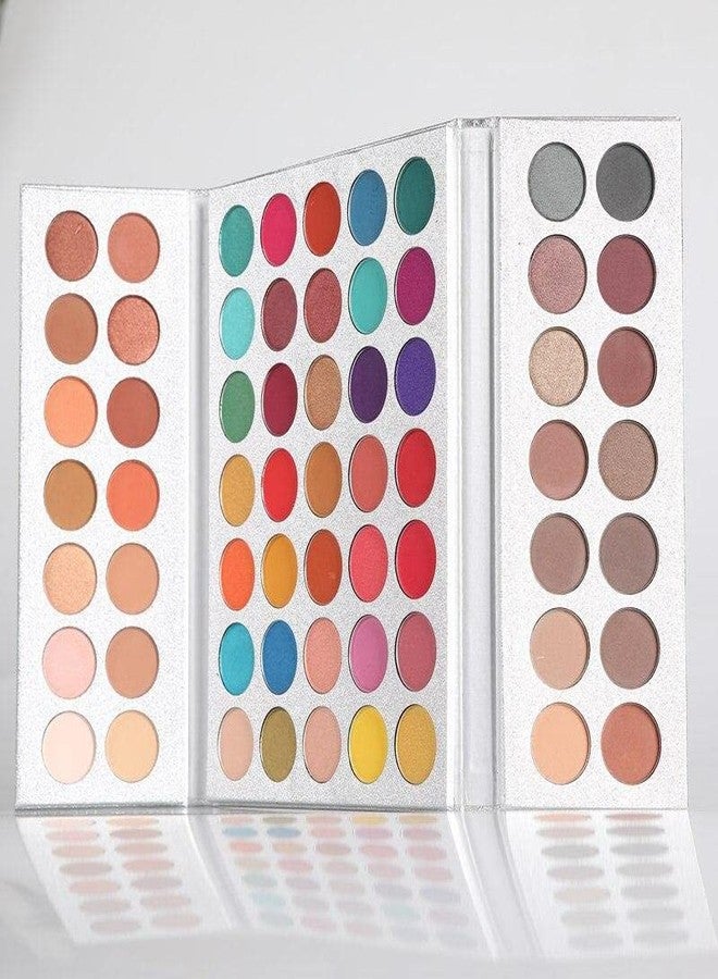 VBA Makeup Matte Eyeshadow Palette 63 Colors Make Up Palette Charming Eyeshadow Pigmented Eye Shadow Powder - Image 1
