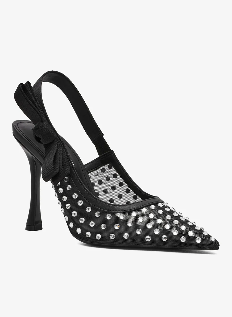 STEVE MADDEN  Brylier Sling Back Heeled Sandals for Women | Best Price UAE