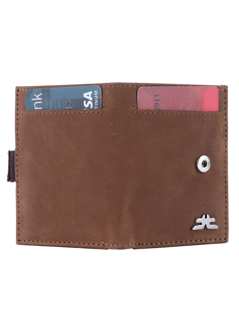 LAVERI LEATHER Laveri Genuine Leather Designer Card Holder Wallet With RFID Protection 4386 EL LP  - Image 5