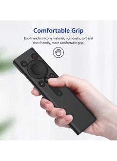 Beauenty Silicone Case For Huawei Rhinoceros Pointing Smart TV Remote Control Case Sleeve with Lanyard (Black)  - Image 3