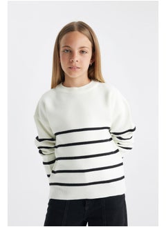 Girl Tricot Regular Fit Crew Neck Long Sleeve Pullover - pzsku/Z5429FBFC868C298BA0FBZ/45/_/1723976011/8a30c1ab-afb6-4fee-9699-588b0a894bd1