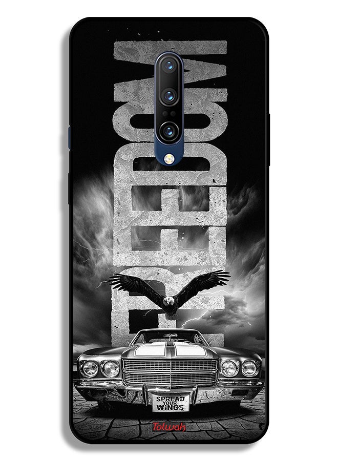 Tolwak OnePlus 7 Pro Protective Case Cover Freedom Art - Image 2