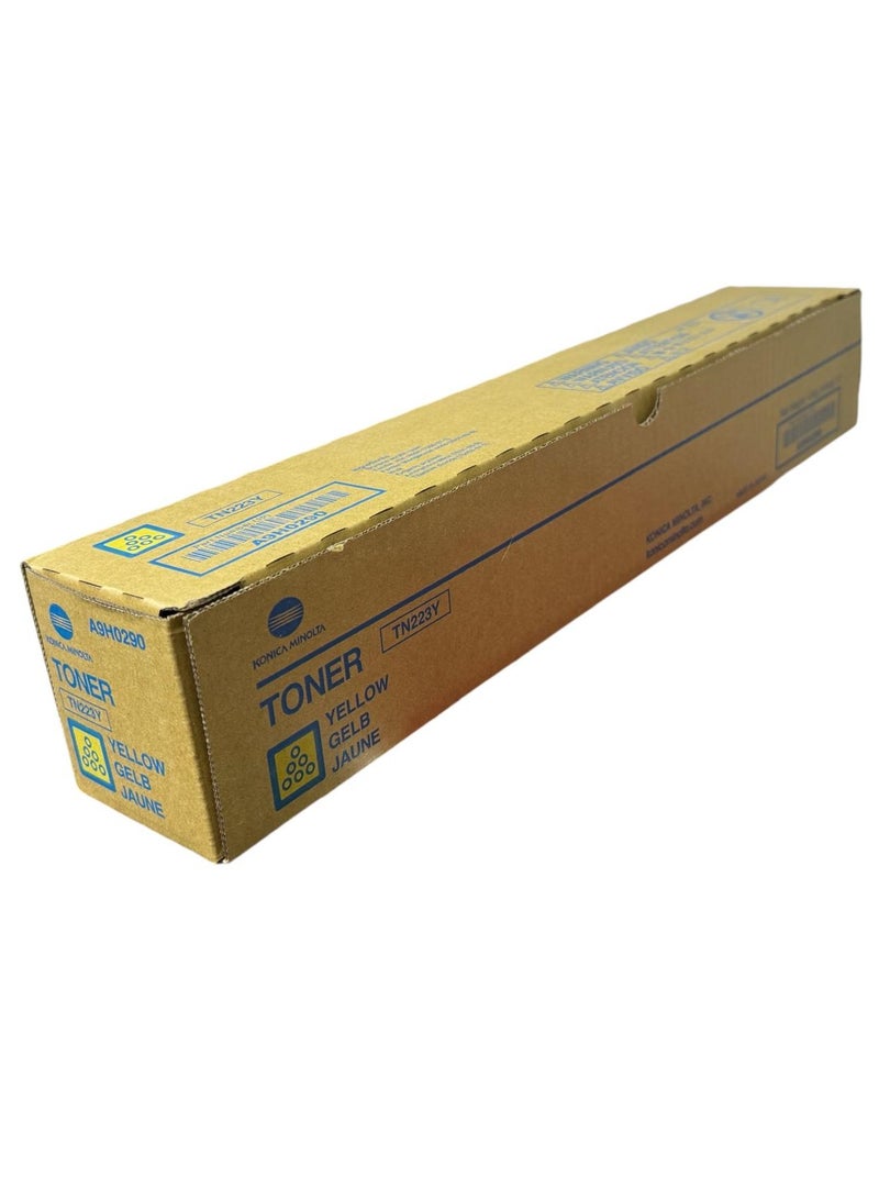 تونر بيز هب TN-223 أصفر 17,500 صفحة إنتاج / C226/C266/C256
