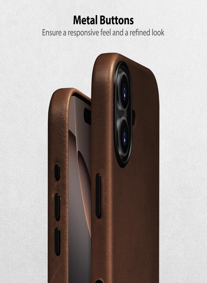 جراب بيليماي لهاتف آيفون 17، LS.dk، لون قهوة - Image 4