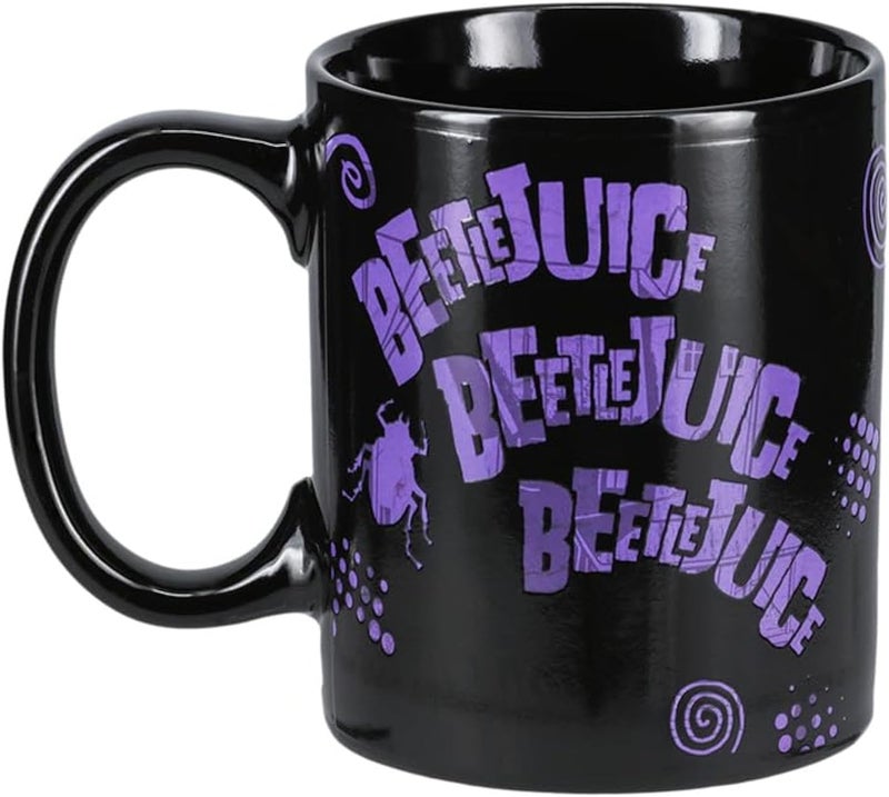 Paladone Beetlejuice Heat Changing Mug  Officially Licensed Horror Movie Merch Ceramic Coffee Cup 10 oz - Image 1