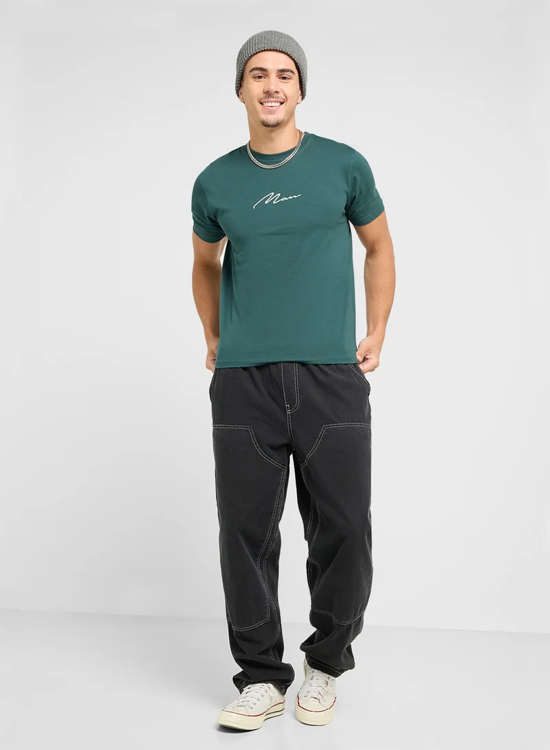 Seventy Five Basics Printed T-Shirt