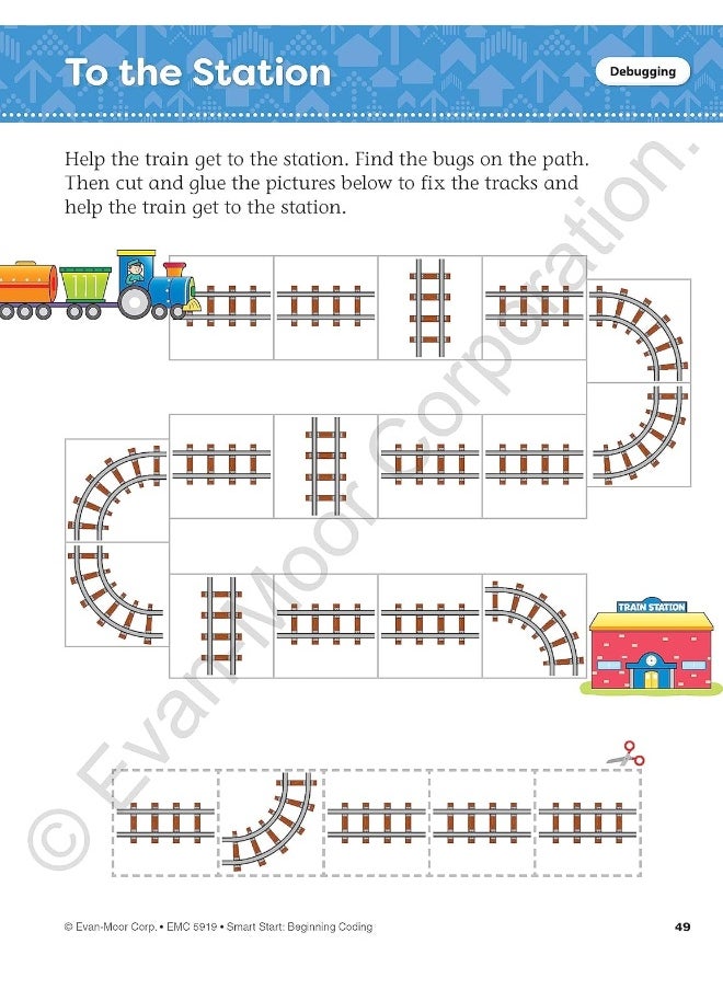 Smart Start: Beginning Coding Stories and Activities, Grade 1