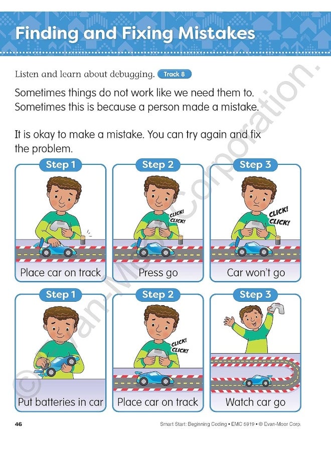 Smart Start: Beginning Coding Stories and Activities, Grade 1  - Image 4