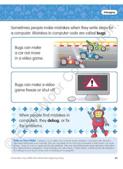Smart Start: Beginning Coding Stories and Activities, Grade 1  - Image 5