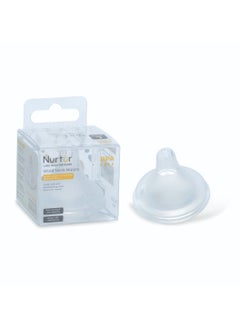 Nurtur-Wide Neck Silicone 3 Flow Rate Teats-L-Clear BPA Free, Anti-choking, Wide Diameter, Super Soft - pzsku/Z542A6B933E797EFC1CBEZ/45/_/1739778833/369f99a5-1f92-4c06-8428-4c87dfa5b968