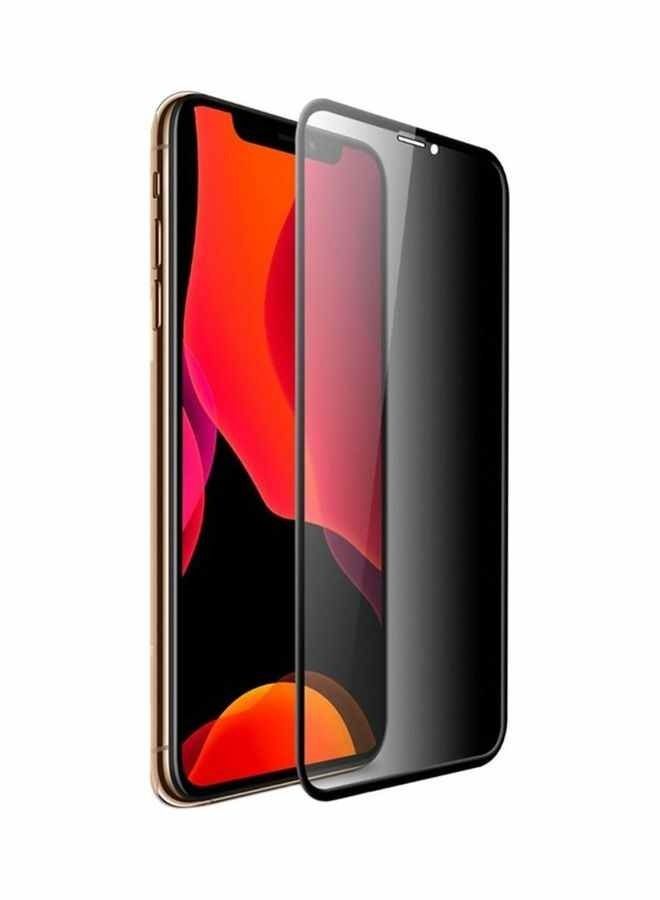 BORTONY 3D Privacy Glass Screen Protector For Apple iPhone 11 Pro Max Black - Image 1