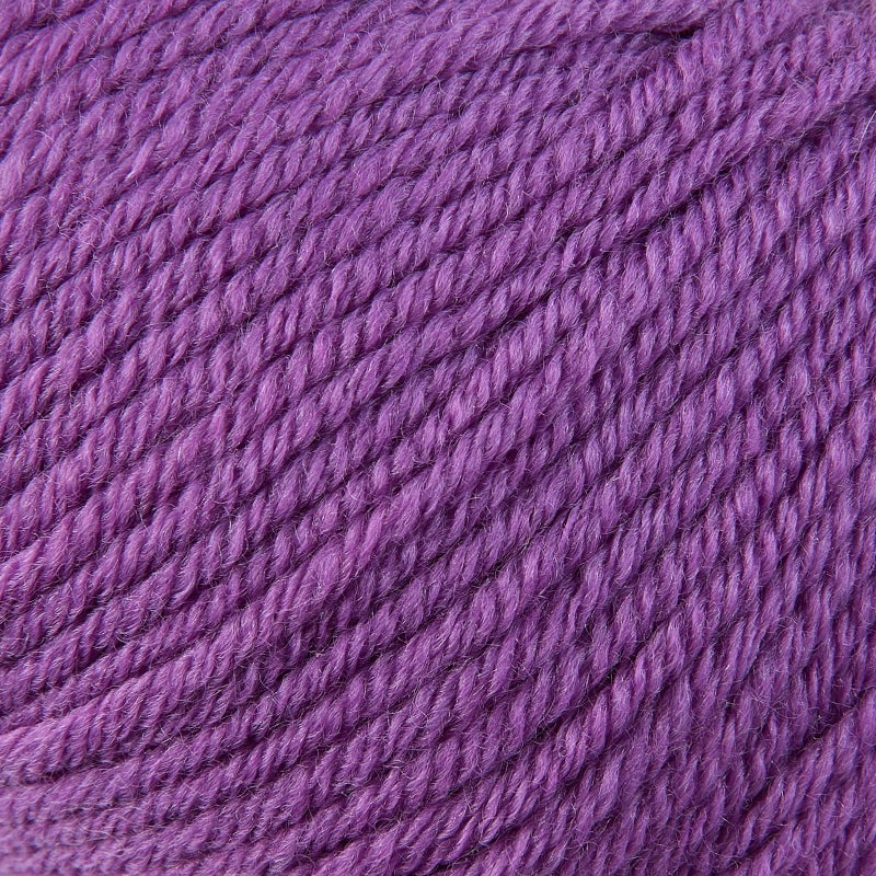 Gisimo 100% Merino Wool Yarn, 6-Ply Luxurious and Soft Yarn for Hand Knitting & Crocheting, 1.76 OZ/50g, 127 yds/116 Meters(Dark Purple, 1 Ball) - Image 2